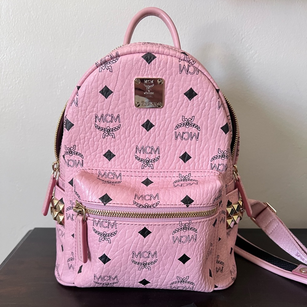 MCM mini stark backpack